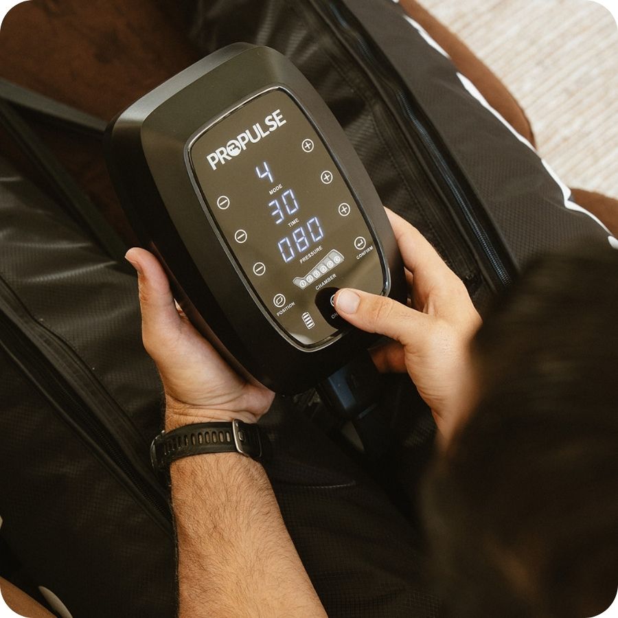 Adjusting pressure on the PROPulse control unit