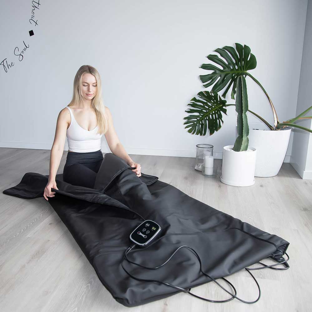 Infrared Sauna Blanket + FREE Portable Ice Bath